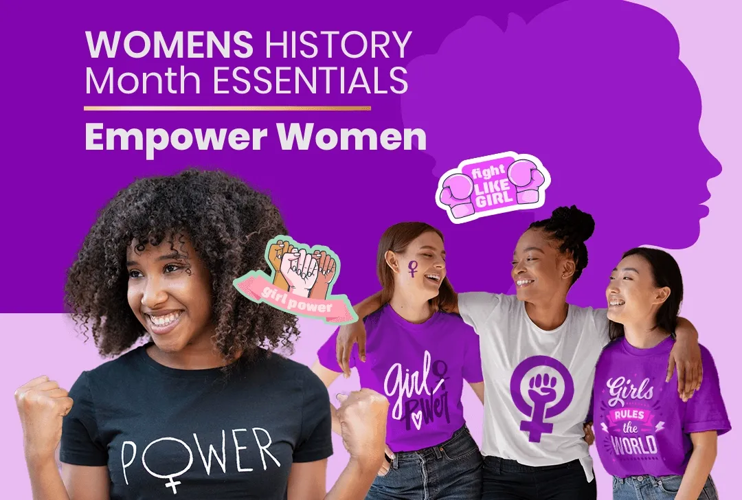 WebcamCoversNow.com Women's History Month