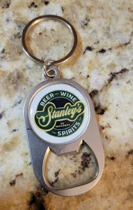 WebcamCoversNow.com - Multi-use Alloy Bottle Opener Keychain