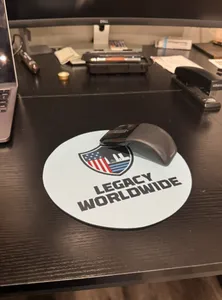 WebcamCoversNow.com - Custom Round Mouse Pad