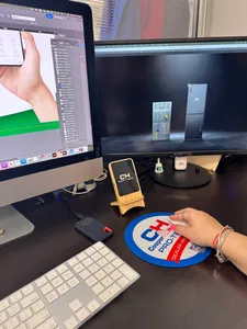 WebcamCoversNow.com - Custom Round Mouse Pad