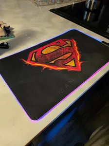 WebcamCoversNow.com - Custom RGB LED Mouse Pad