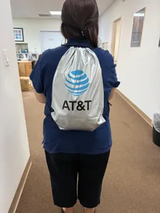 WebcamCoversNow.com - Custom Reflective Drawstring Bag