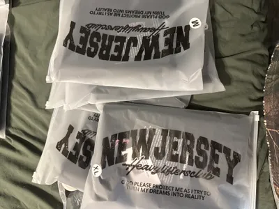 Zipper Frosted Bag - Perfect