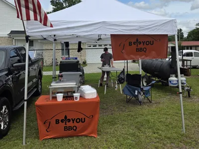Custom Rectangle Table Covers - BBQ Contest