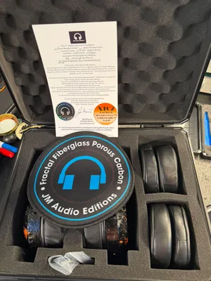 Custom Round Mouse Pad - I have three photos of the patches and mouse pads we use and give to our customers and like them very much- JM AUDIO EDITIONS NY USA
