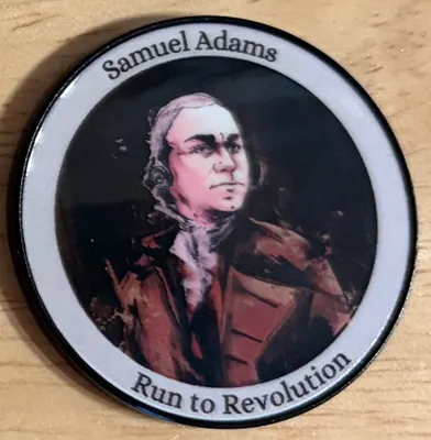 We had six coins made of American Revolutionary figures for a fun run event