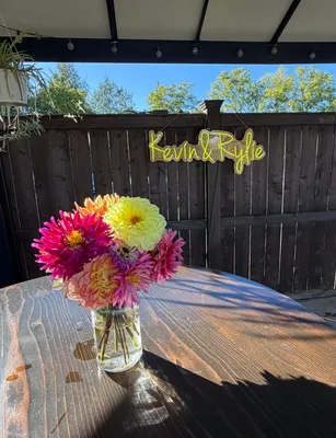 Wedding welcome party at a brewery