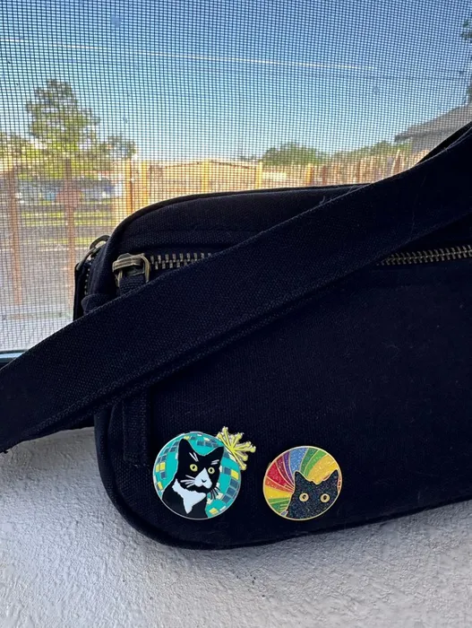 WebcamCoversNow.com - Hard Enamel Pin