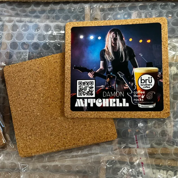 WebcamCoversNow.com - Cork Coasters