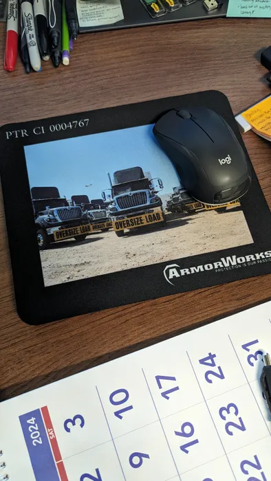 WebcamCoversNow.com - Custom Printed Rectangular Mouse Pad