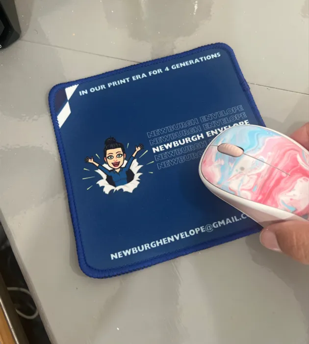 WebcamCoversNow.com - Custom Square Mouse Pad