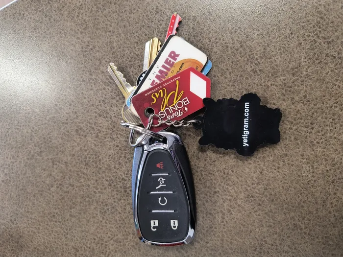 WebcamCoversNow.com - PVC Keychain