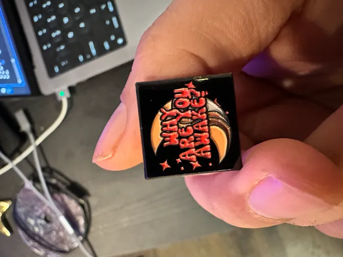 WebcamCoversNow.com - Soft Enamel Pin