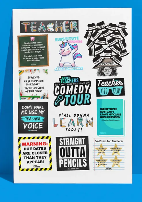 WebcamCoversNow.com - Stickers Sheets