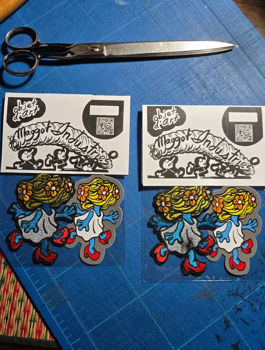 WebcamCoversNow.com - Embroidered Patches