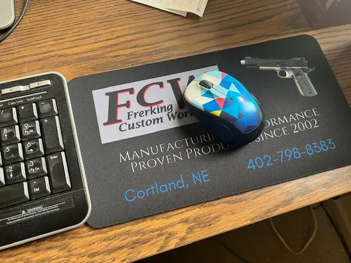 WebcamCoversNow.com - Custom Printed Rectangular Mouse Pad