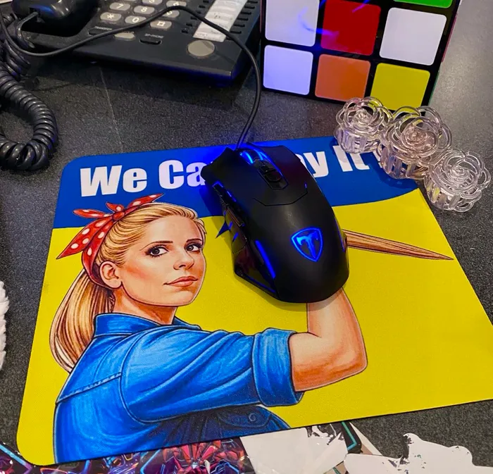 WebcamCoversNow.com - Custom Printed Rectangular Mouse Pad