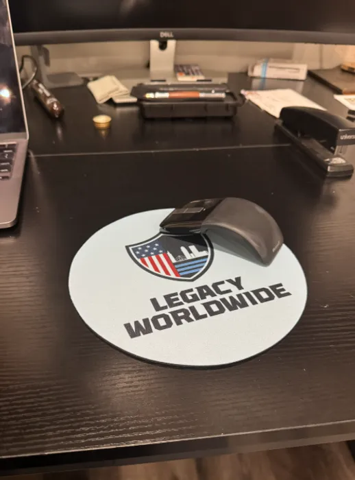 WebcamCoversNow.com - Custom Round Mouse Pad