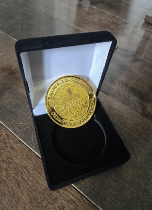 WebcamCoversNow.com - Die Struck Challenge Coins