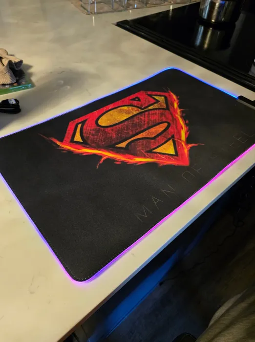 WebcamCoversNow.com - Custom RGB LED Mouse Pad