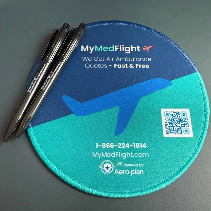 WebcamCoversNow.com - Custom Round Mouse Pad