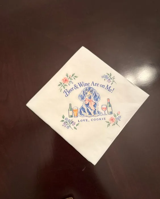 WebcamCoversNow.com - Custom Paper Beverage Napkin
