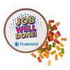 Smash Chocolate Cake w/ Gummy Bears & Color Topper 