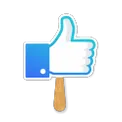 Thumbs Up Hand Fan