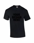 Gildan Adult Ultra Cotton T-Shirt BLACK