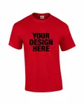 Gildan Adult Ultra Cotton T-Shirt Cherry Red