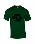 Gildan Adult Ultra Cotton T-Shirt Forest Green