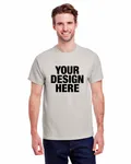 Gildan Adult Ultra Cotton T-Shirt Ice Grey