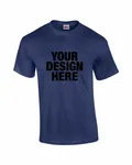 Gildan Adult Ultra Cotton T-Shirt Metro Blue