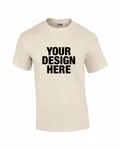 Gildan Adult Ultra Cotton T-Shirt Natural