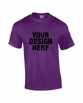 Gildan Adult Ultra Cotton T-Shirt PURPLE