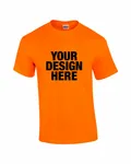 Gildan Adult Ultra Cotton T-Shirt S Orange