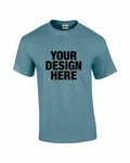 Gildan Adult Ultra Cotton T-Shirt Stone Blue