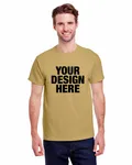 Gildan Adult Ultra Cotton T-Shirt TAN
