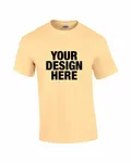 Gildan Adult Ultra Cotton T-Shirt Vegas Gold