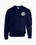 Gildan Adult Heavy Blend Adult 8 oz., 50/50 Fleece Crew Navy