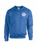 Gildan Adult Heavy Blend Adult 8 oz., 50/50 Fleece Crew ROYAL