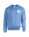 Gildan Adult Heavy Blend Adult 8 oz., 50/50 Fleece Crew Carolina Blue