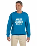 Gildan Adult Heavy Blend Adult 8 oz., 50/50 Fleece Crew Sapphire