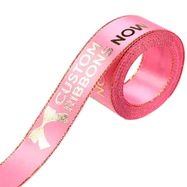 Metallic Edge Satin Ribbon - Webcam Covers Now