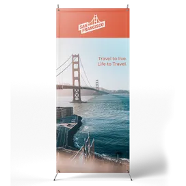 Korean Style X Banner Stands - Webcam Covers Now