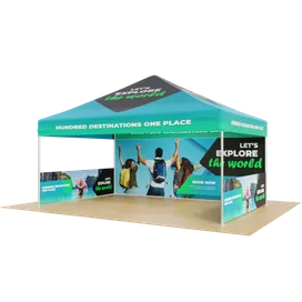 Custom Outdoor Canopy Tents Waterproof 15ft X 10ft - Webcam Covers Now