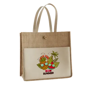 Jute Tote Bags - Webcam Covers Now