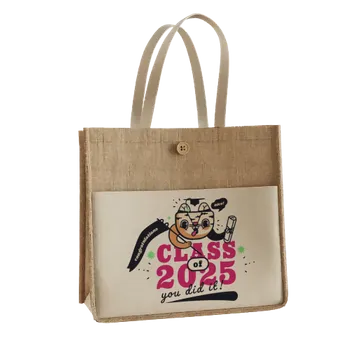 Jute Tote Bags - Webcam Covers Now