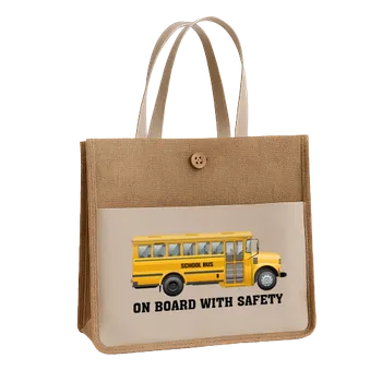 Jute Tote Bags - Webcam Covers Now