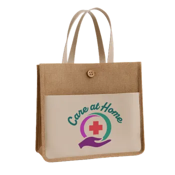 Jute Tote Bags - Webcam Covers Now